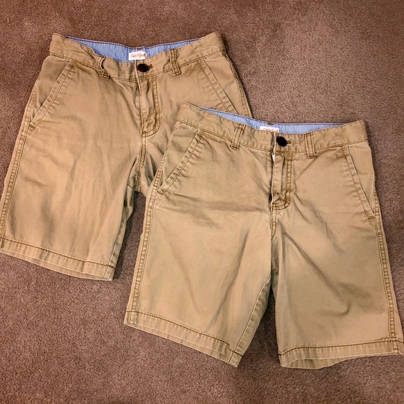 Cat Jack Bottoms Cat Jack Boys Chino Shorts X2 Poshmark